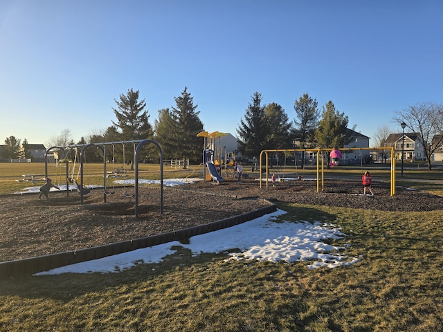 view of community play area