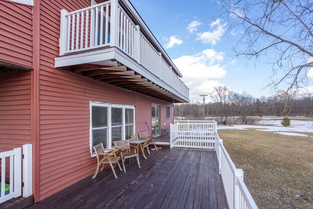 view of deck