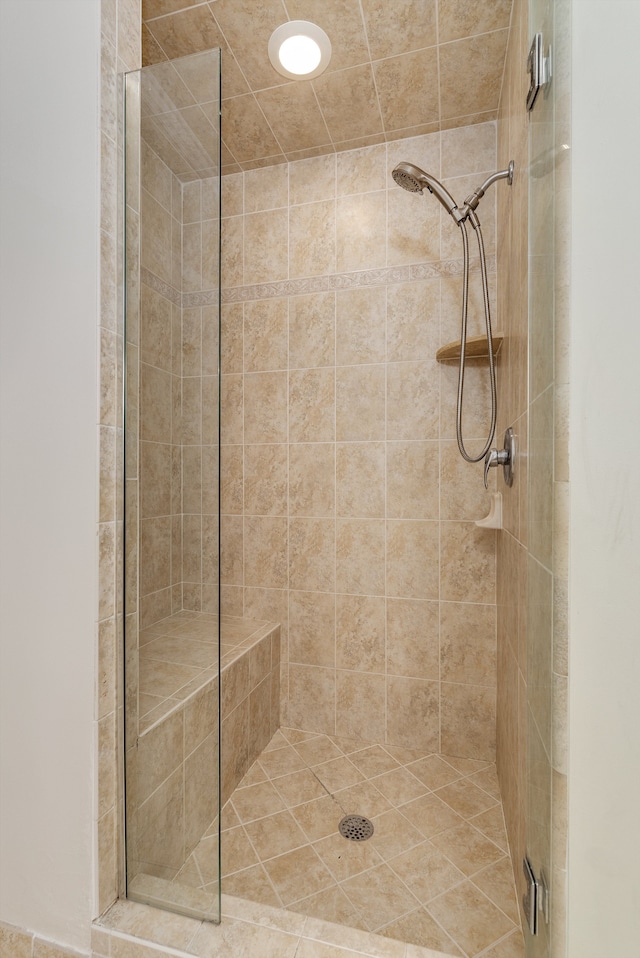 full bath with a stall shower