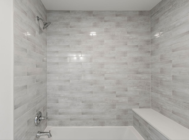 bathroom featuring shower / washtub combination