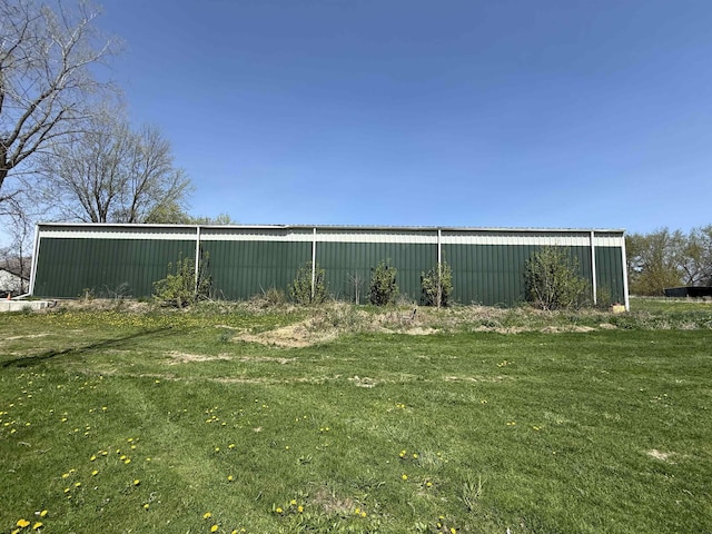 5235 Lahring Rd, Linden, MI 48451 - view of yard featuring an outbuilding and an outdoor structure