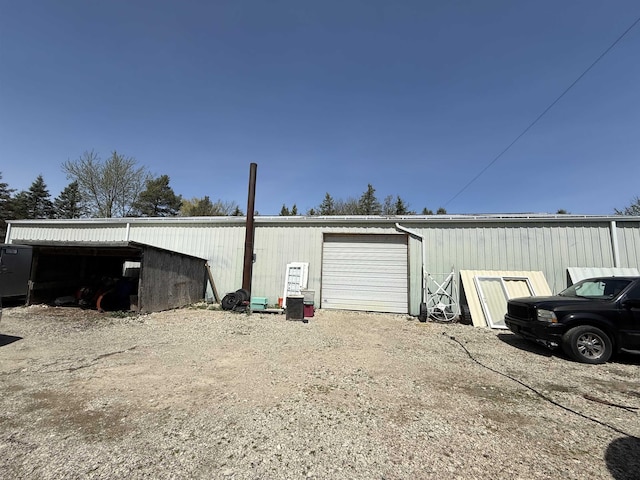 5235 Lahring Rd, Linden, MI 48451 - view of detached garage