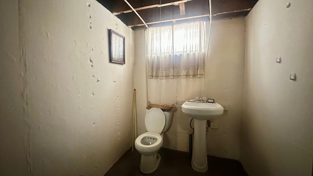 bathroom with toilet