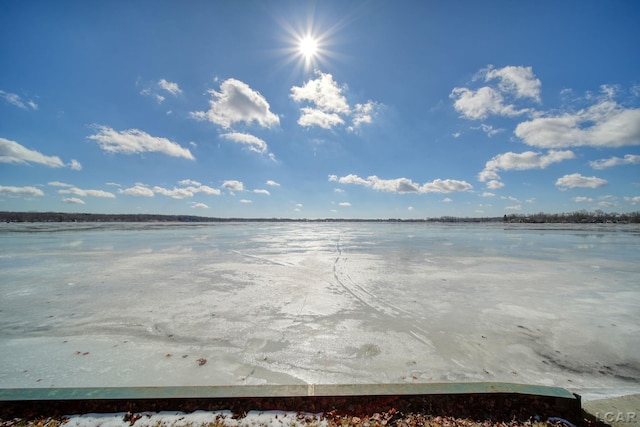 property view of water