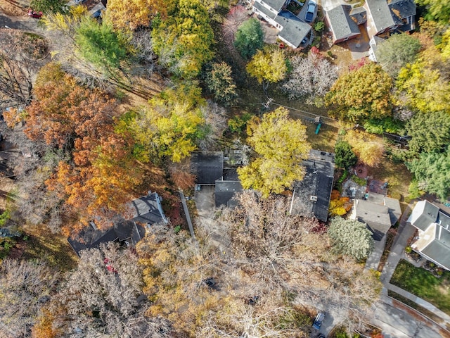 birds eye view of property featuring a residential view