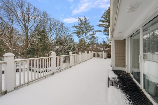 view of patio / terrace with a balcony