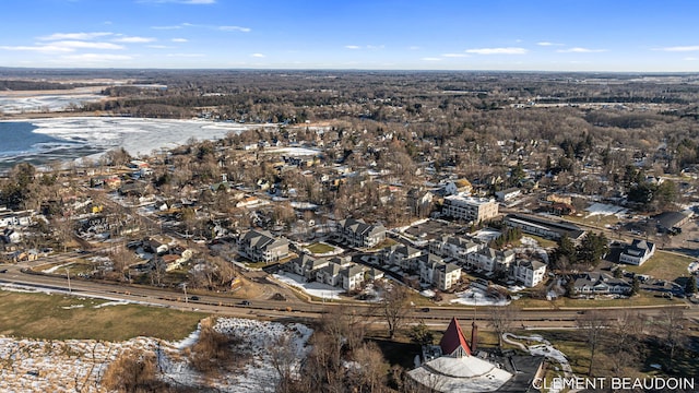 drone / aerial view