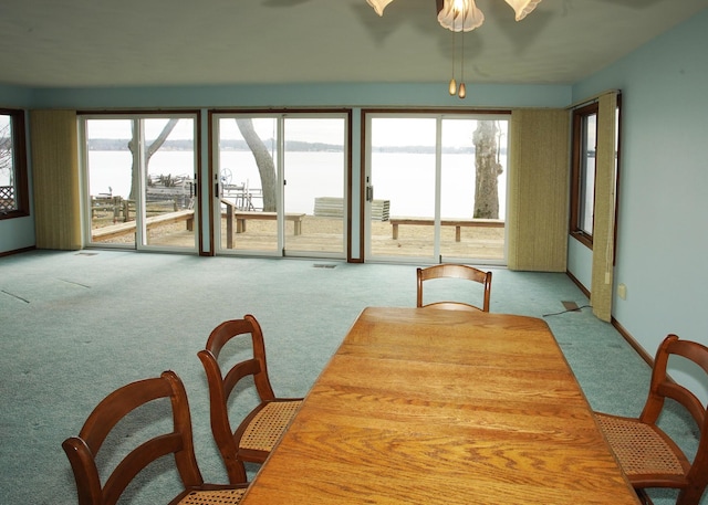 unfurnished sunroom featuring plenty of natural light