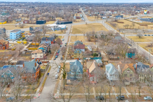 4301 Avery St, Detroit, MI 48208 - aerial perspective of suburban area