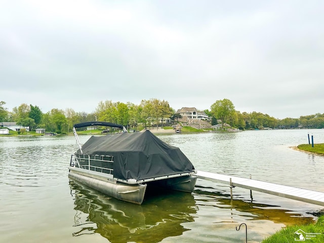11799 Greenbriar Dr, Jerome, MI 49249 - dock with a water view