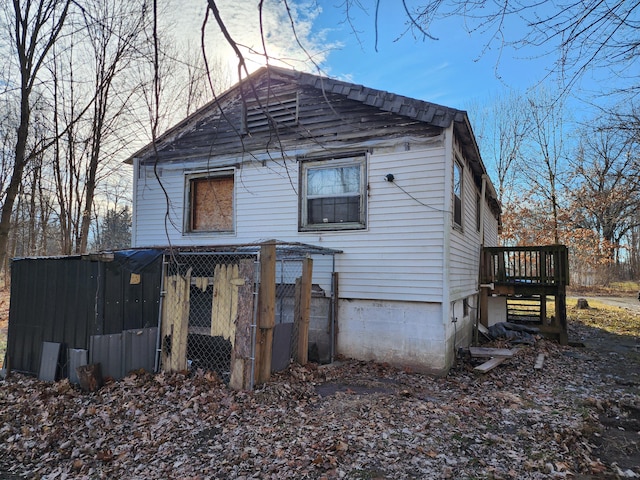 view of back of house