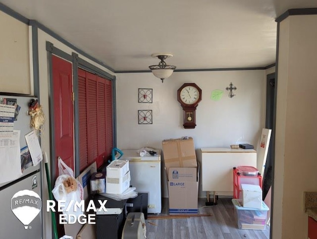 interior space featuring washer / clothes dryer