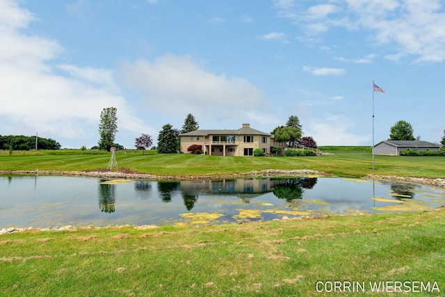 property view of water