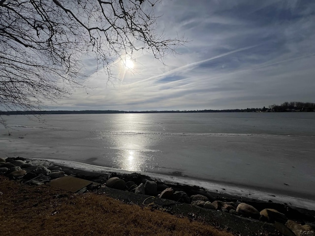 property view of water