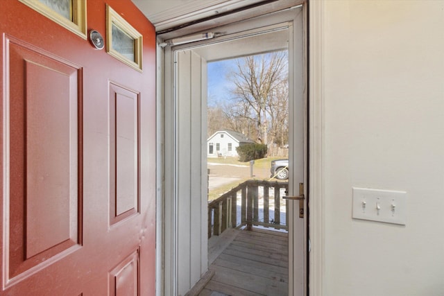 view of doorway