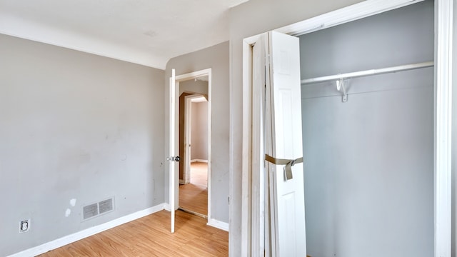 closet with visible vents