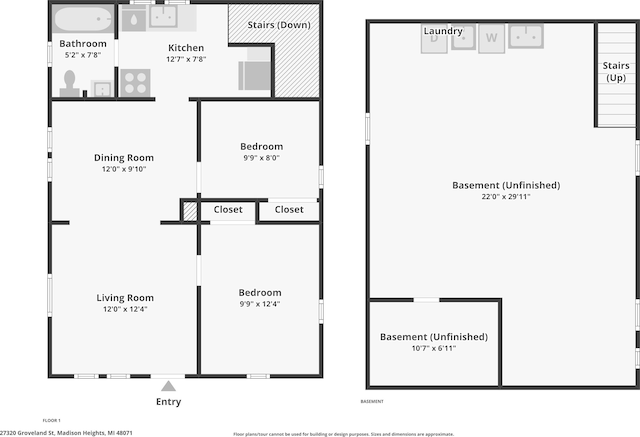 view of layout