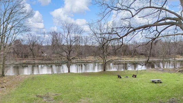 property view of water