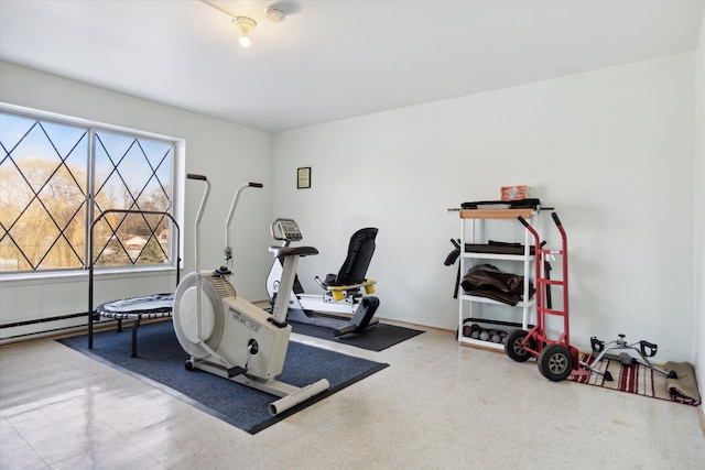 view of workout room