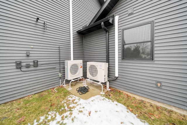 7450 Sears Rd, Horton, MI 49246 - exterior space featuring ac unit
