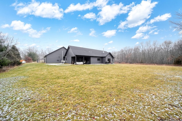 7450 Sears Rd, Horton, MI 49246 - view of yard featuring a carport