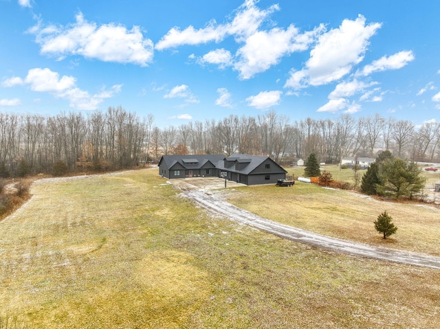 7450 Sears Rd, Horton, MI 49246 - view of yard featuring driveway