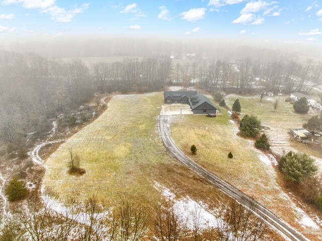 7450 Sears Rd, Horton, MI 49246 - drone / aerial view with a rural view