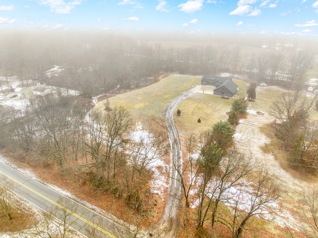 7450 Sears Rd, Horton, MI 49246 - bird's eye view