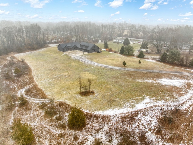 7450 Sears Rd, Horton, MI 49246 - drone / aerial view with a rural view