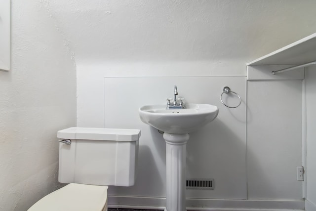 bathroom with toilet