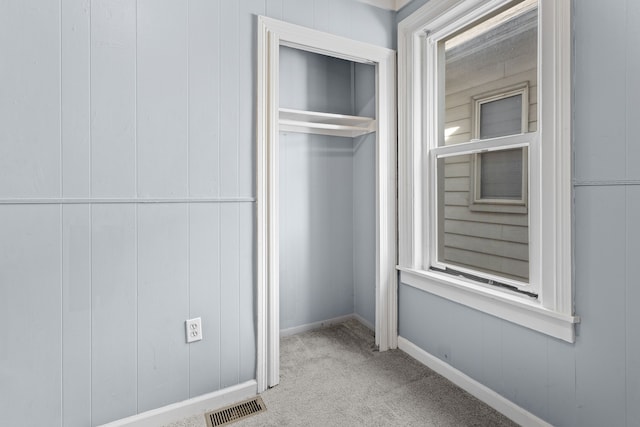 closet with visible vents