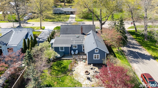 bird's eye view
