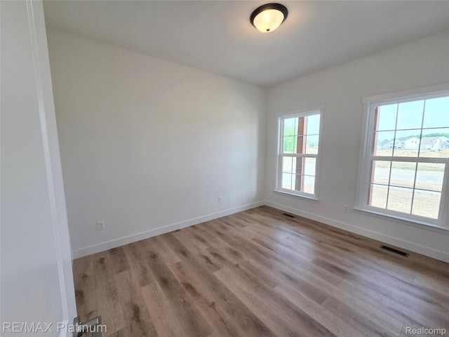 13059 River Rock Pass, Linden, MI 48451 - unfurnished room with wood finished floors and baseboards