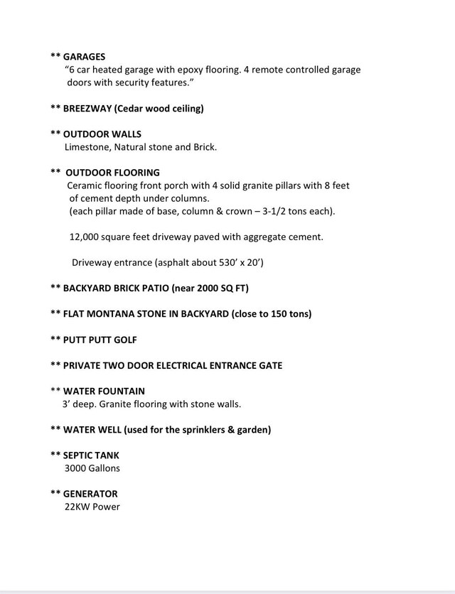 17965 Beck Rd, Northville, MI 48168 - a document