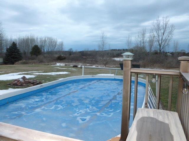 7433 E Maple Ave, Grand Blanc, MI 48439 - view of pool featuring a covered pool