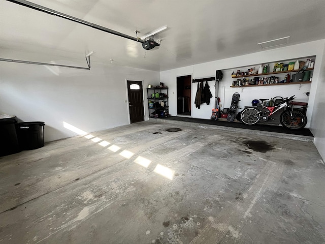 7433 E Maple Ave, Grand Blanc, MI 48439 - garage with a garage door opener