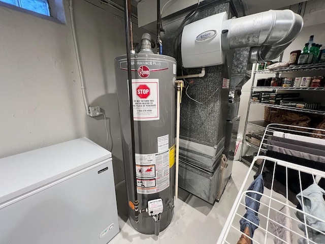 utilities with gas water heater