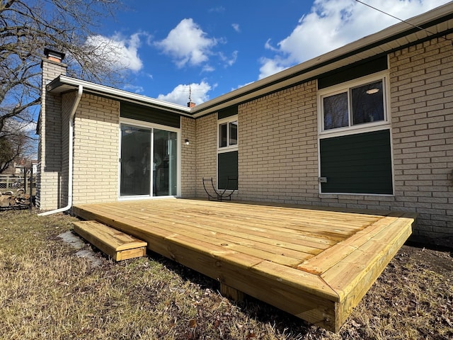 view of deck