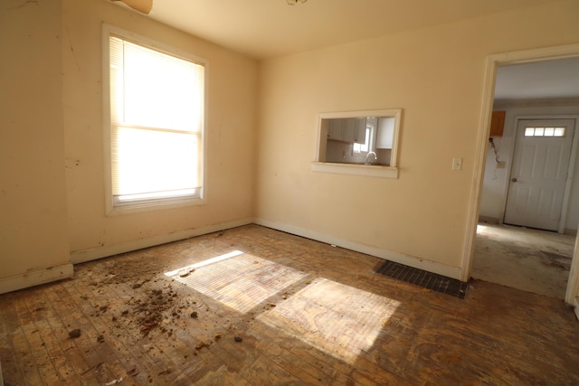 spare room featuring a sink