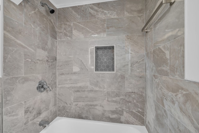 full bathroom with shower / bath combination