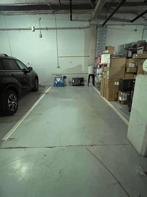 view of parking deck
