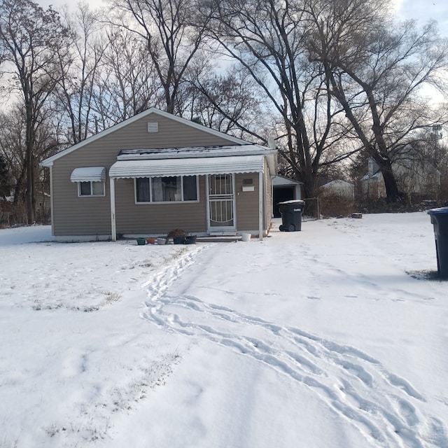 view of front of house