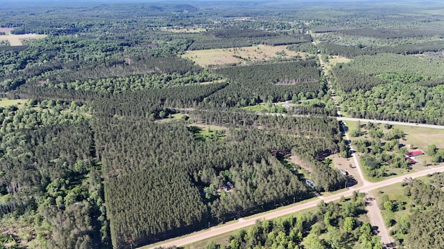 aerial view with a view of trees