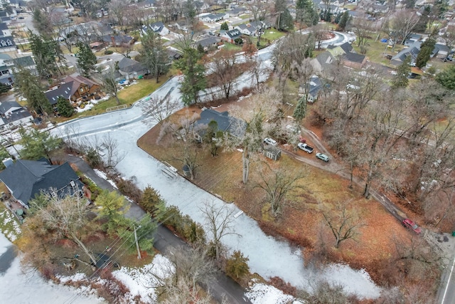 birds eye view of property featuring a residential view