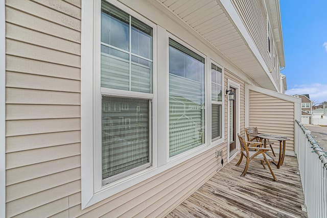 balcony with a sunroom