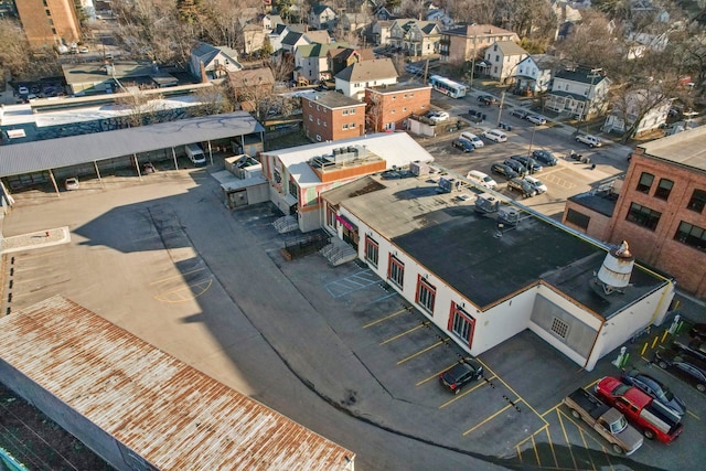 bird's eye view featuring a residential view