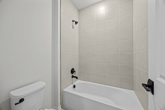 full bath featuring shower / washtub combination and toilet