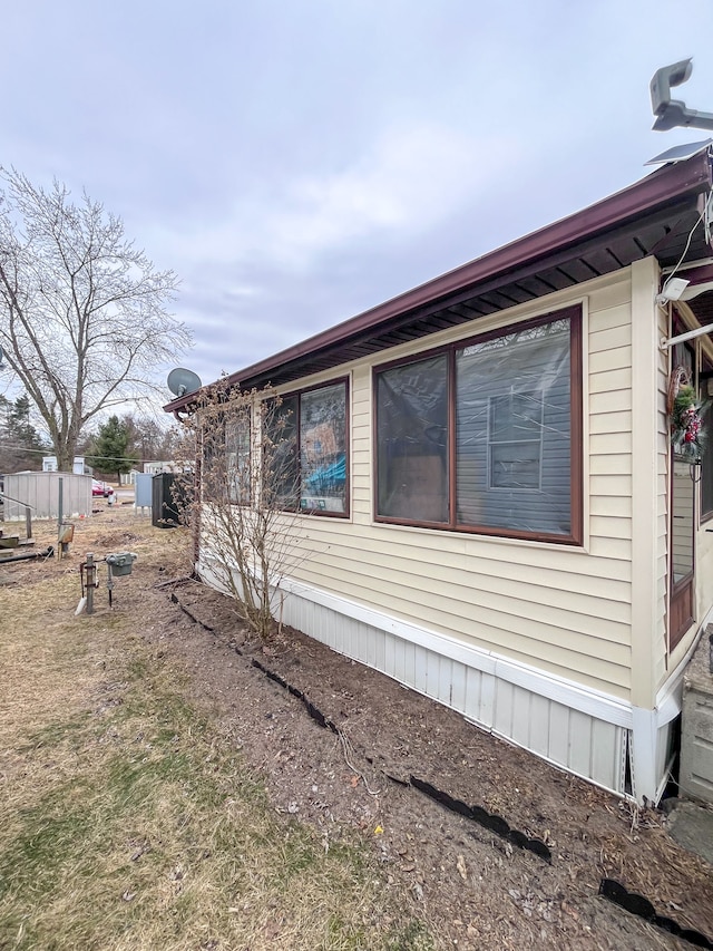 view of side of home