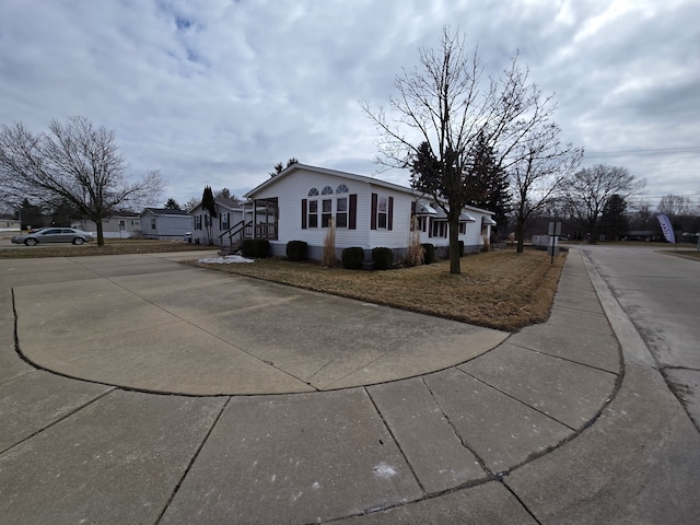 view of property exterior