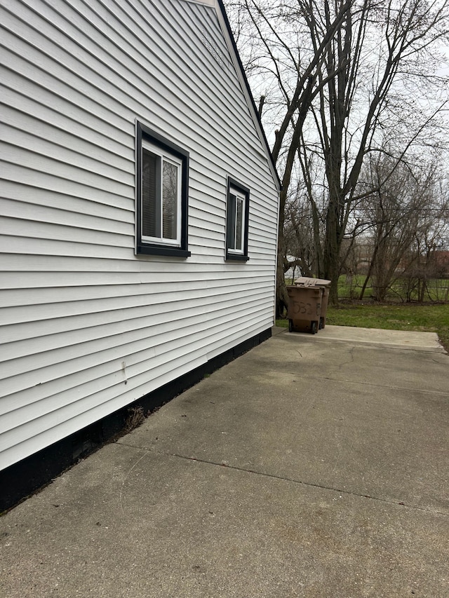 view of side of home